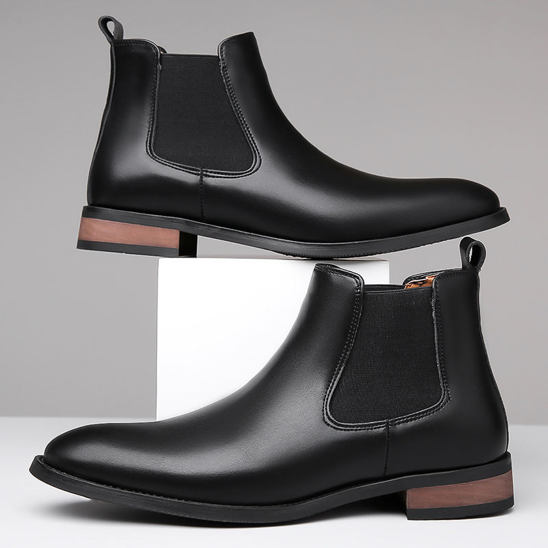 Harrison Leather Ankle Boots