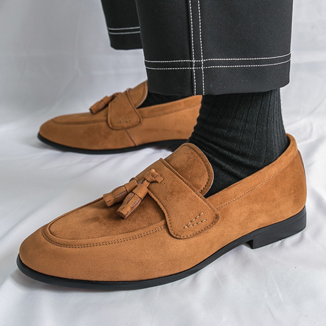 Marco Italia Suede Slip-On Loafers