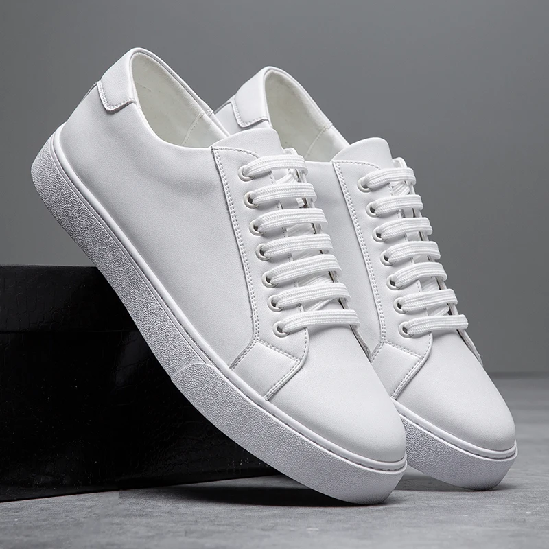 Italian Luxury Leather Sneakers