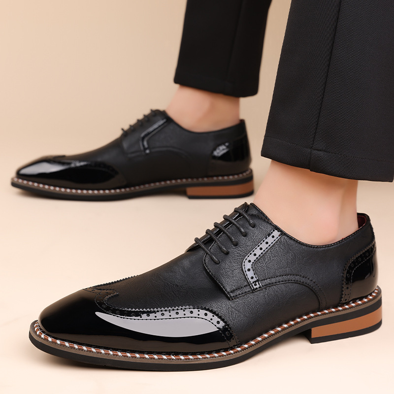 Lombardi Classic Brogue Dress Shoes