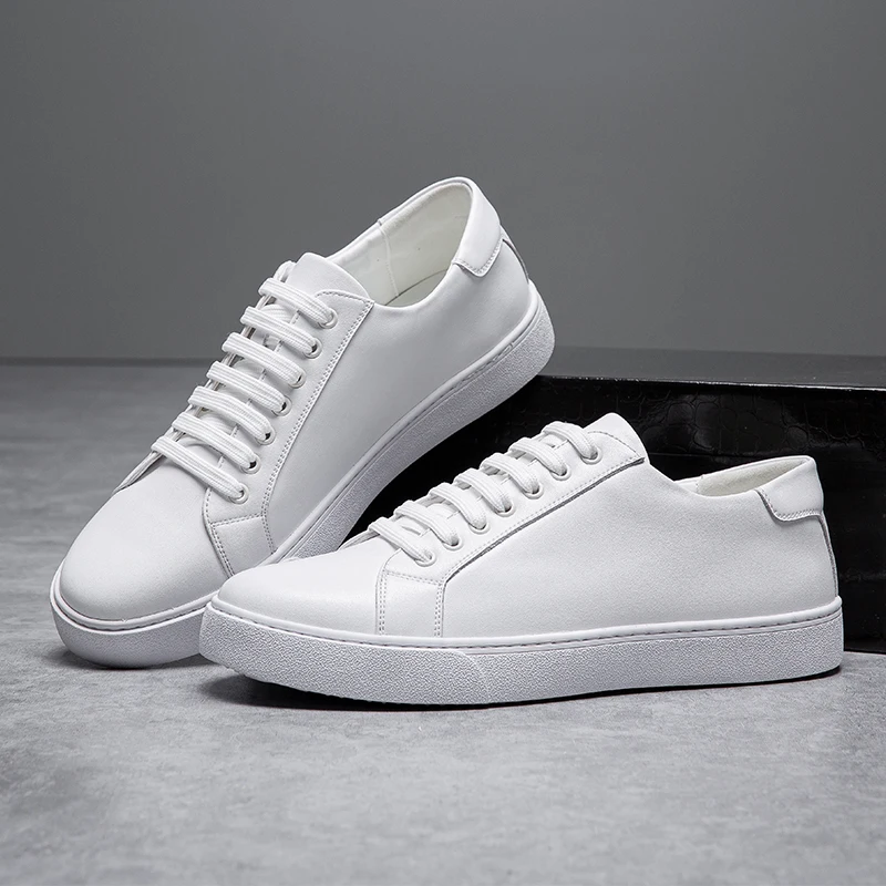Italian Luxury Leather Sneakers