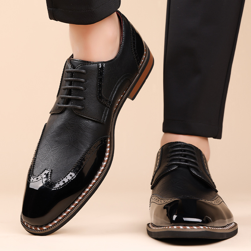Lombardi Classic Brogue Dress Shoes