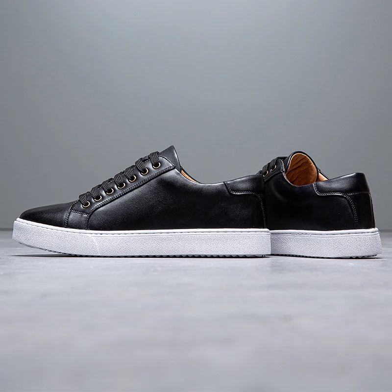 Italian Luxury Leather Sneakers