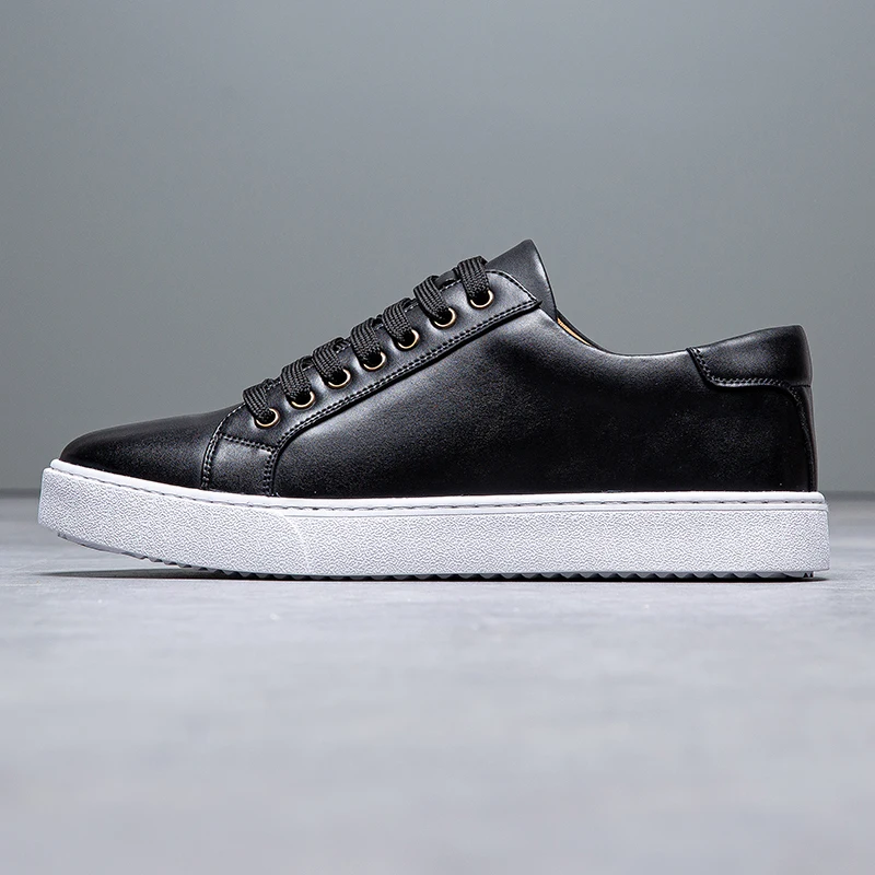 Italian Luxury Leather Sneakers