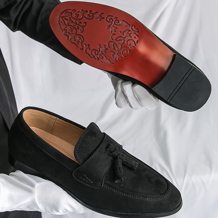 Marco Italia Suede Slip-On Loafers