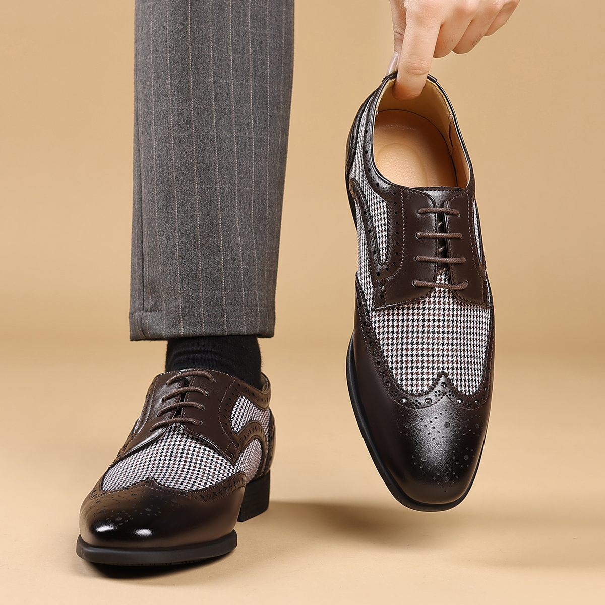 Gatsby Genuine Leather Dress Shoes