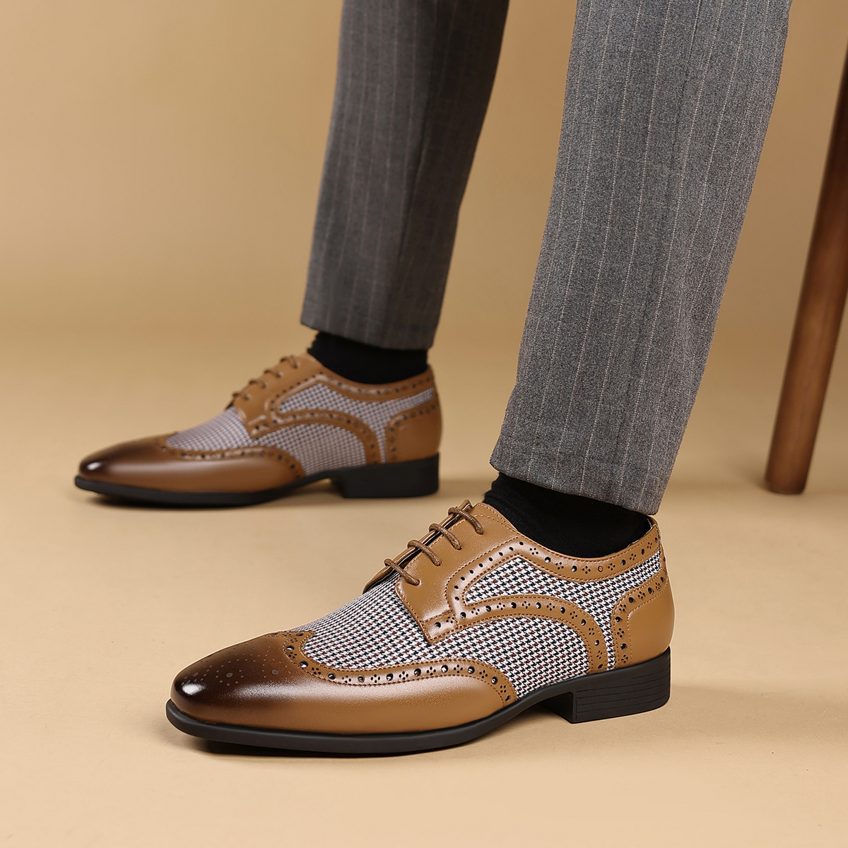 Gatsby Genuine Leather Dress Shoes