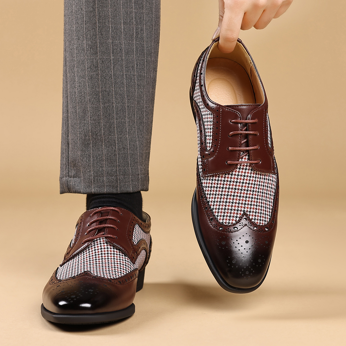 Gatsby Genuine Leather Dress Shoes