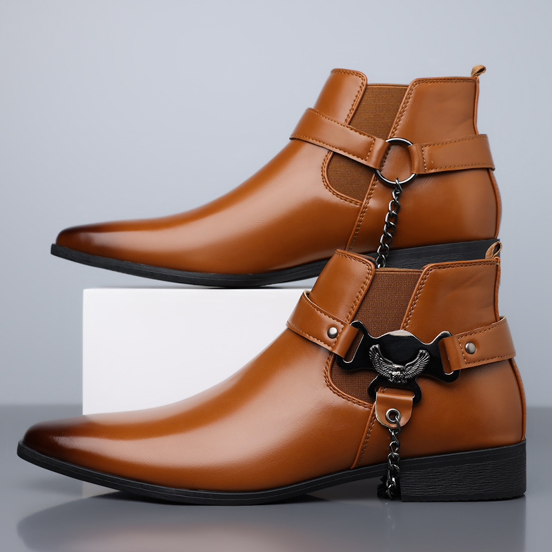 Monterey Leather Ankle Boots