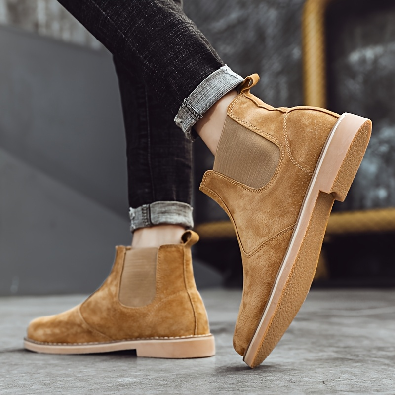 Montaro Suede Chelsea Ankle Boots