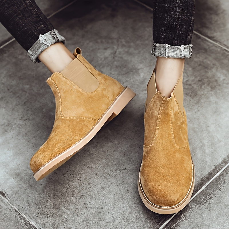 Montaro Suede Chelsea Ankle Boots
