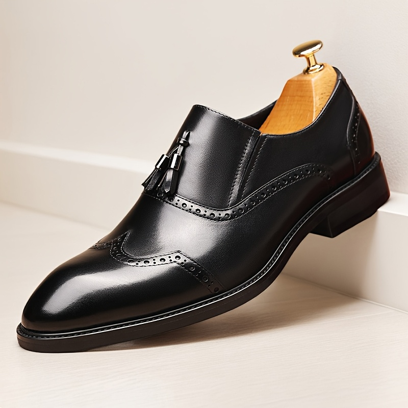 Chester Leather Tassel Slip-On Shoes