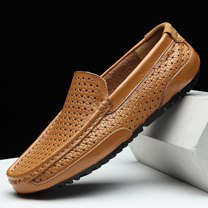 Italian Leather Loafers by Carlo