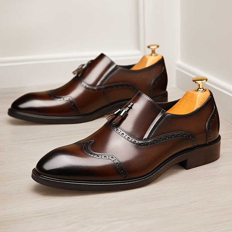 Chester Leather Tassel Slip-On Shoes