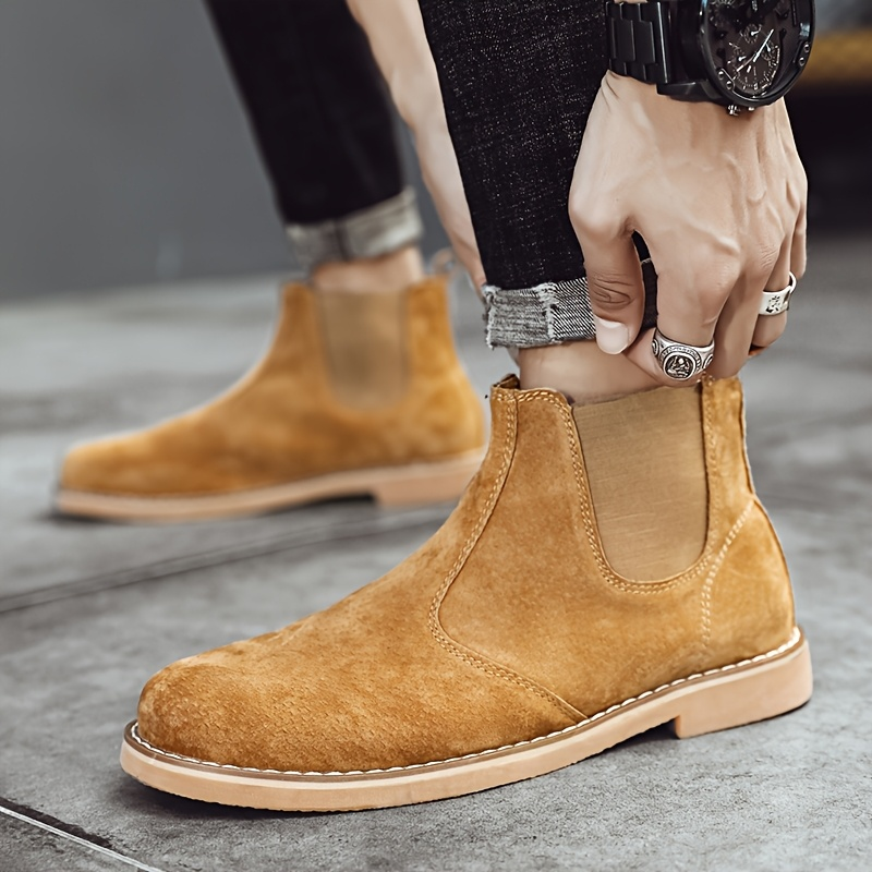 Montaro Suede Chelsea Ankle Boots