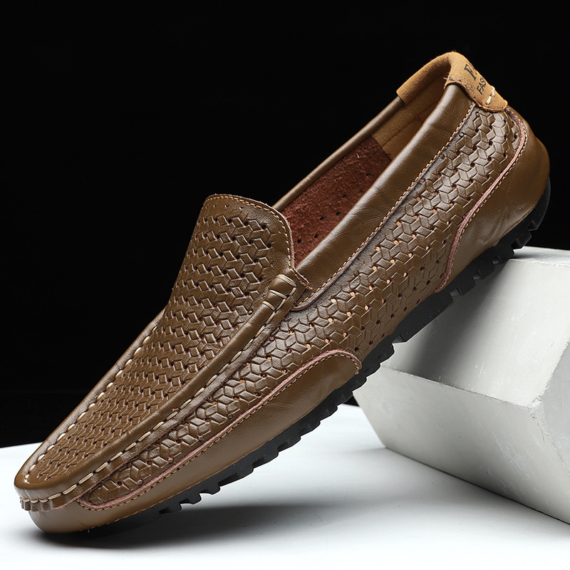 Italian Leather Loafers by Carlo