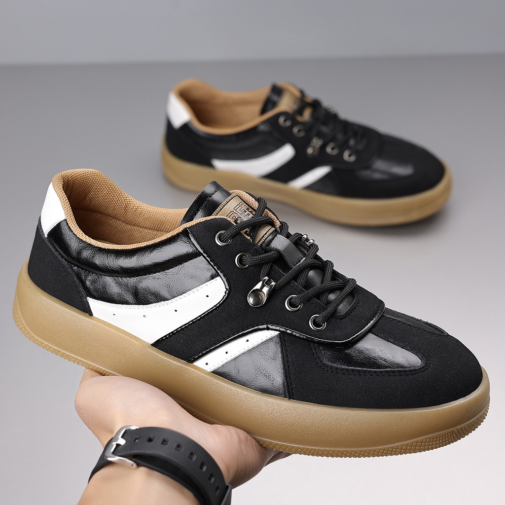 Premium Sable Leather Sneakers