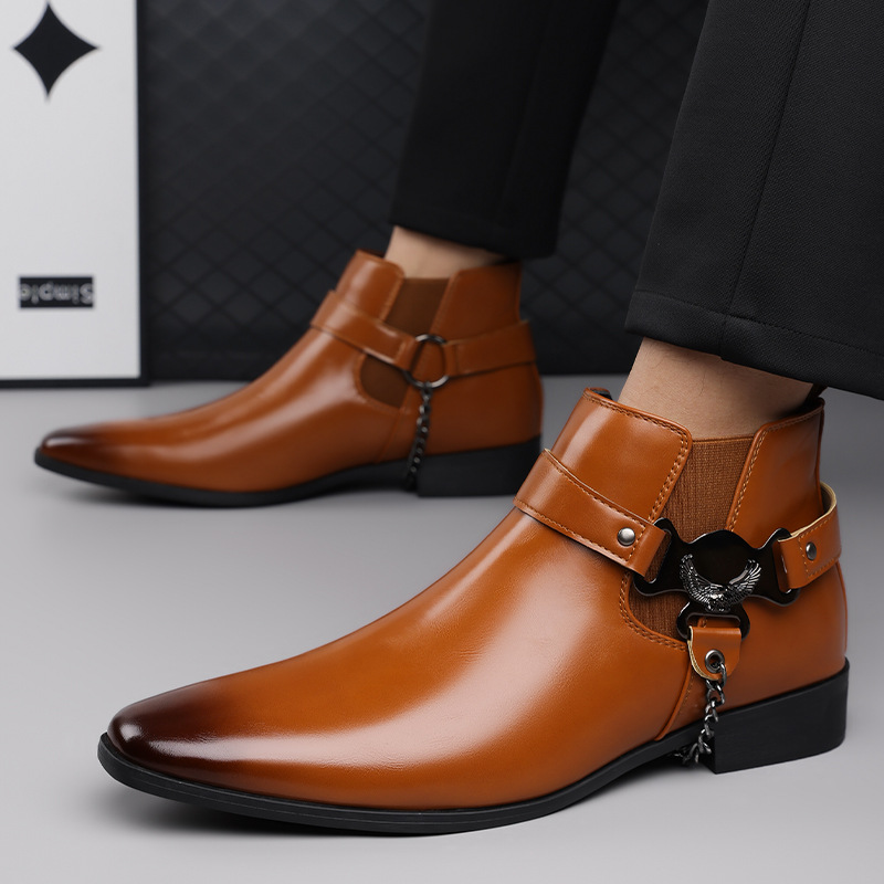 Monterey Leather Ankle Boots