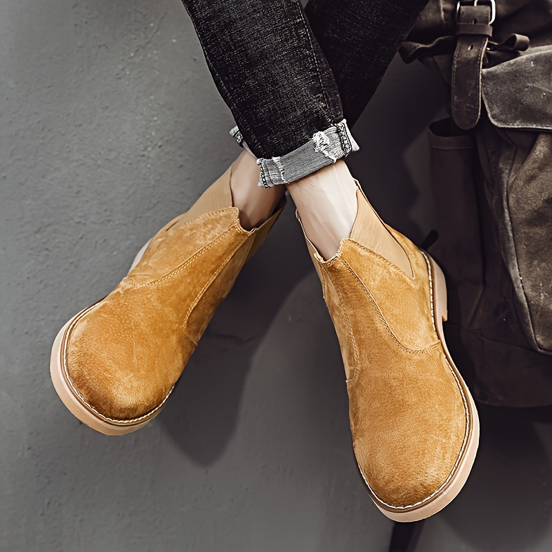 Montaro Suede Chelsea Ankle Boots