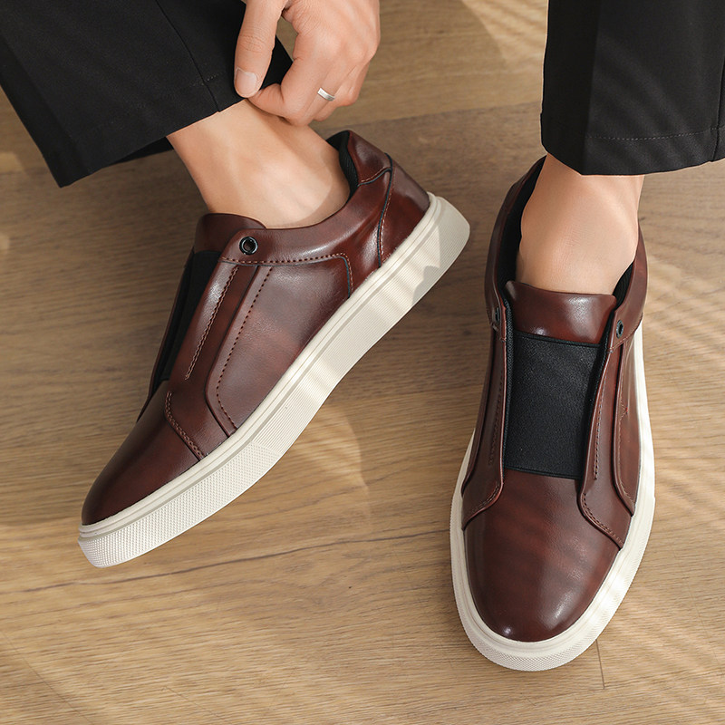 Authentic Leather Maretto Sneakers
