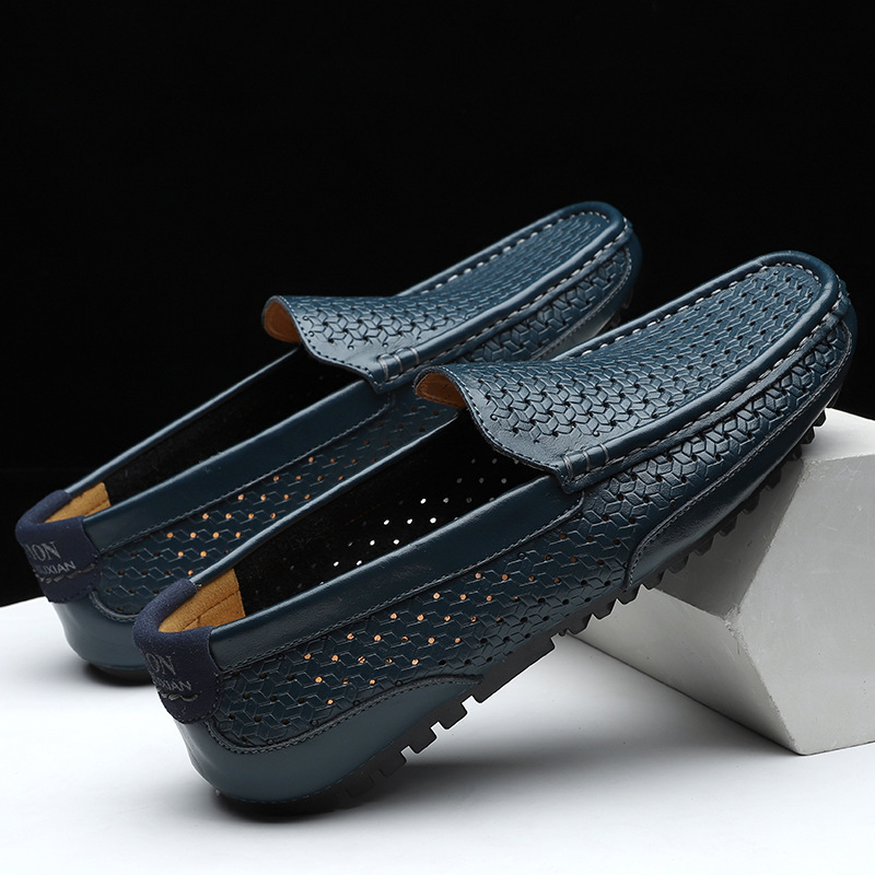 Italian Leather Loafers by Carlo