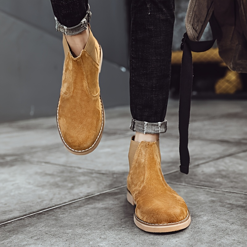 Montaro Suede Chelsea Ankle Boots