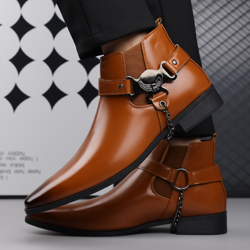 Monterey Leather Ankle Boots