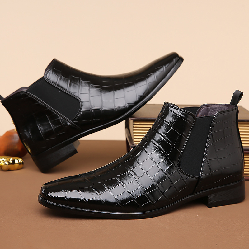 Torino Leather Ankle Boots