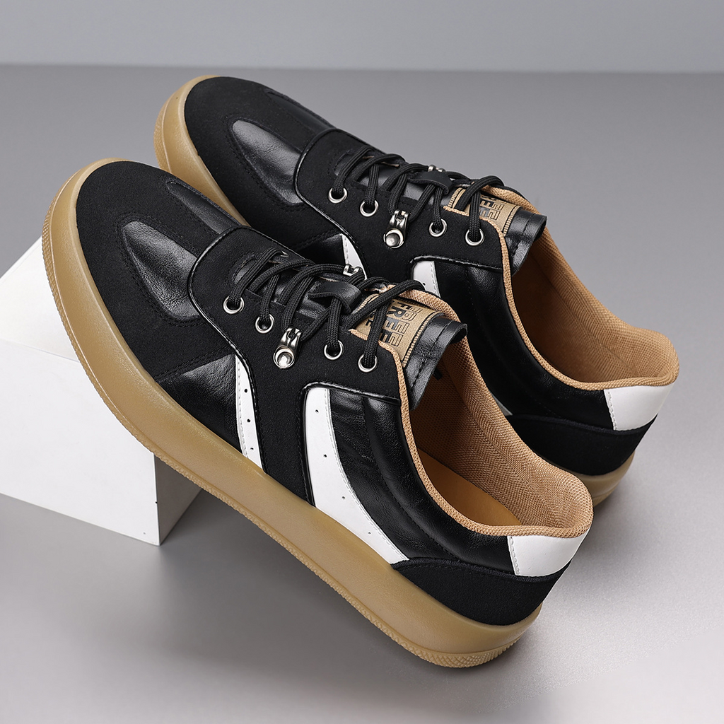 Premium Sable Leather Sneakers