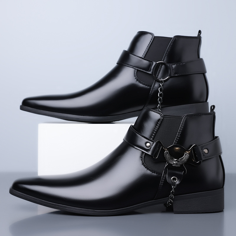 Monterey Leather Ankle Boots
