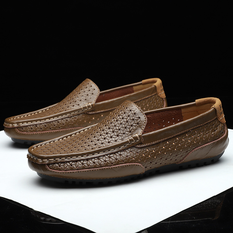 Italian Leather Loafers by Carlo