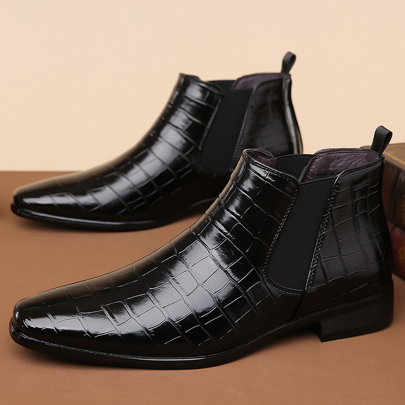 Torino Leather Ankle Boots