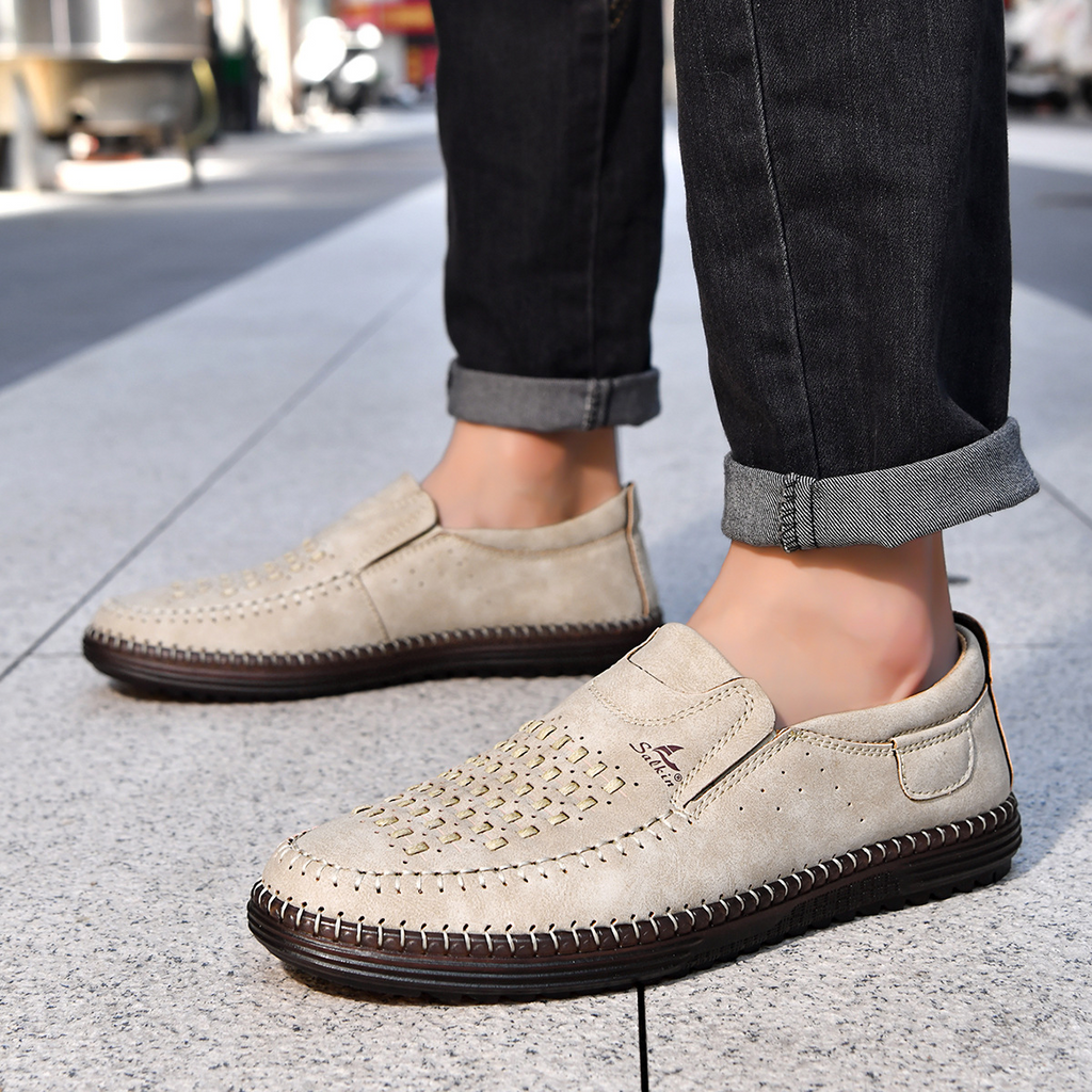 Authentic Leather Loafers by Porter