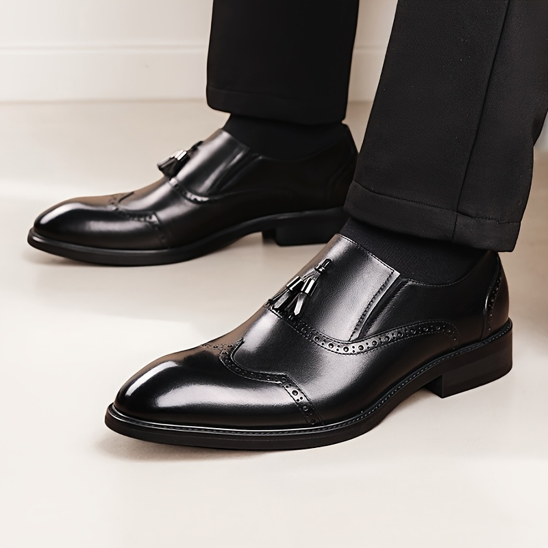 Chester Leather Tassel Slip-On Shoes
