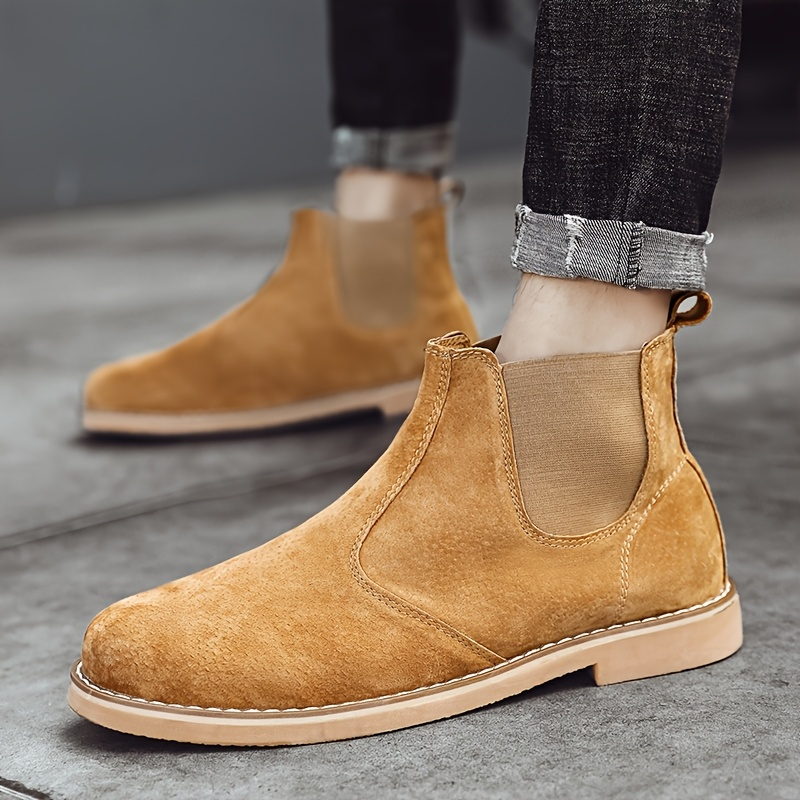 Montaro Suede Chelsea Ankle Boots