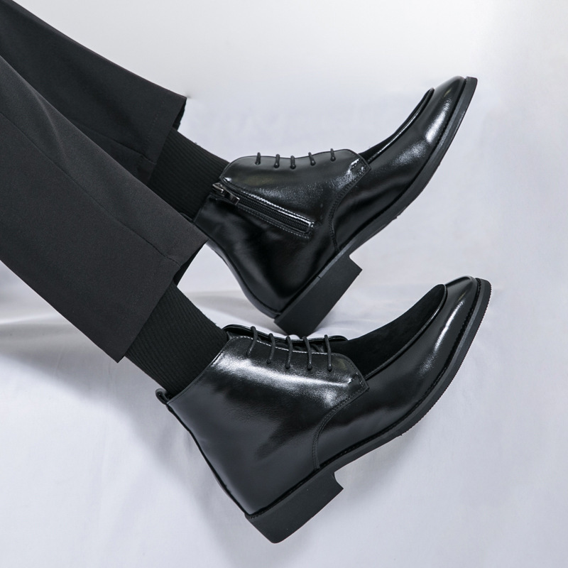 Marco Genuine Leather Dress Boots