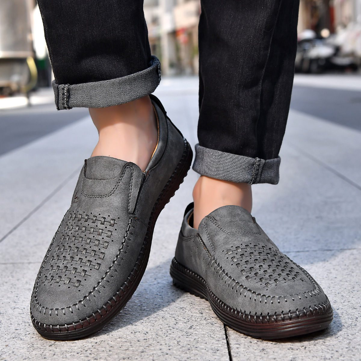 Authentic Leather Loafers by Porter