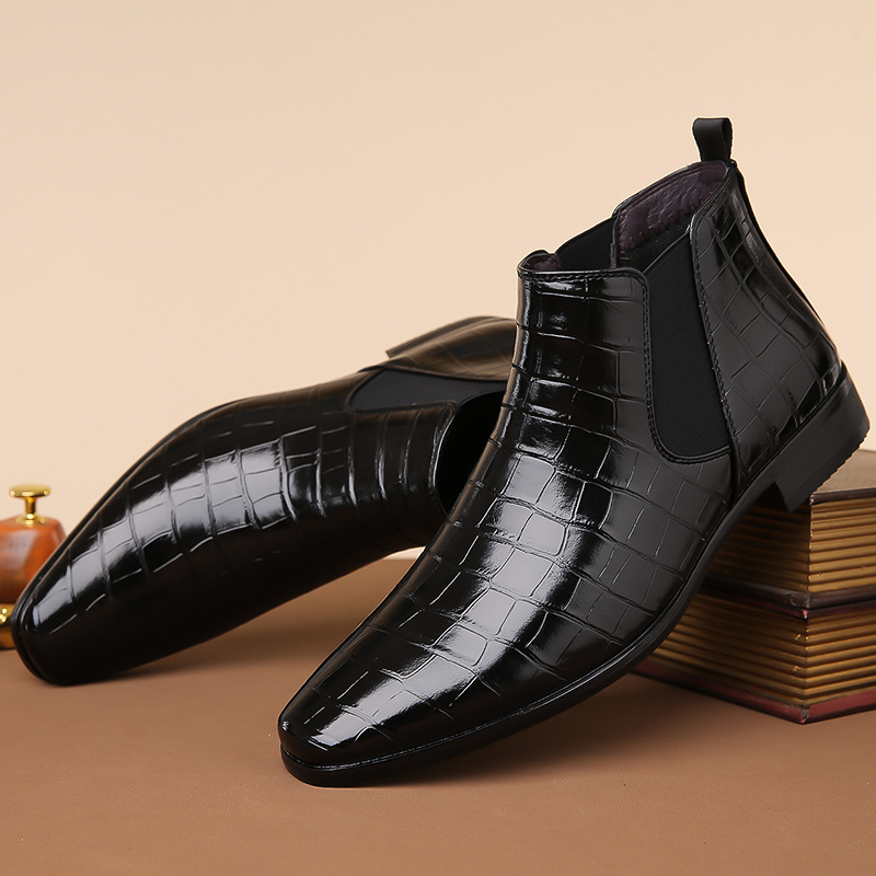 Torino Leather Ankle Boots