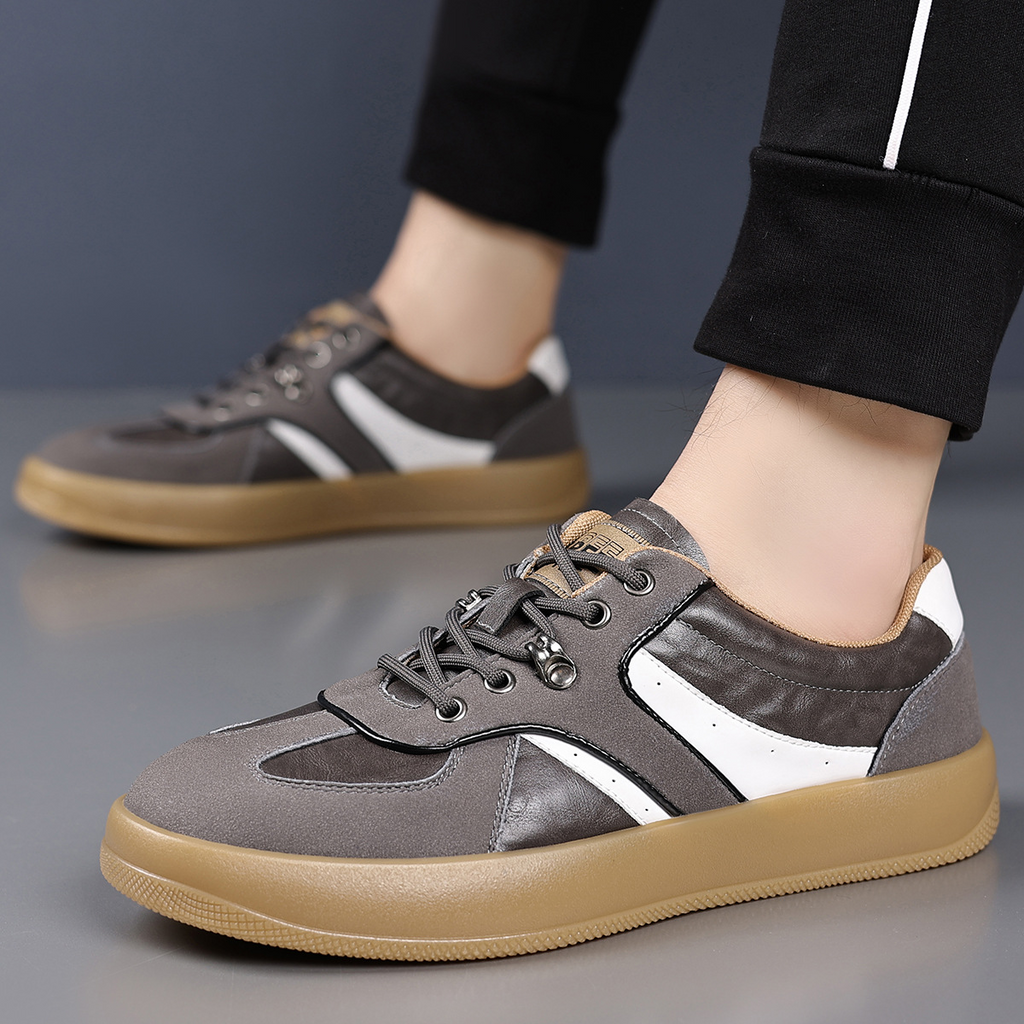 Premium Sable Leather Sneakers