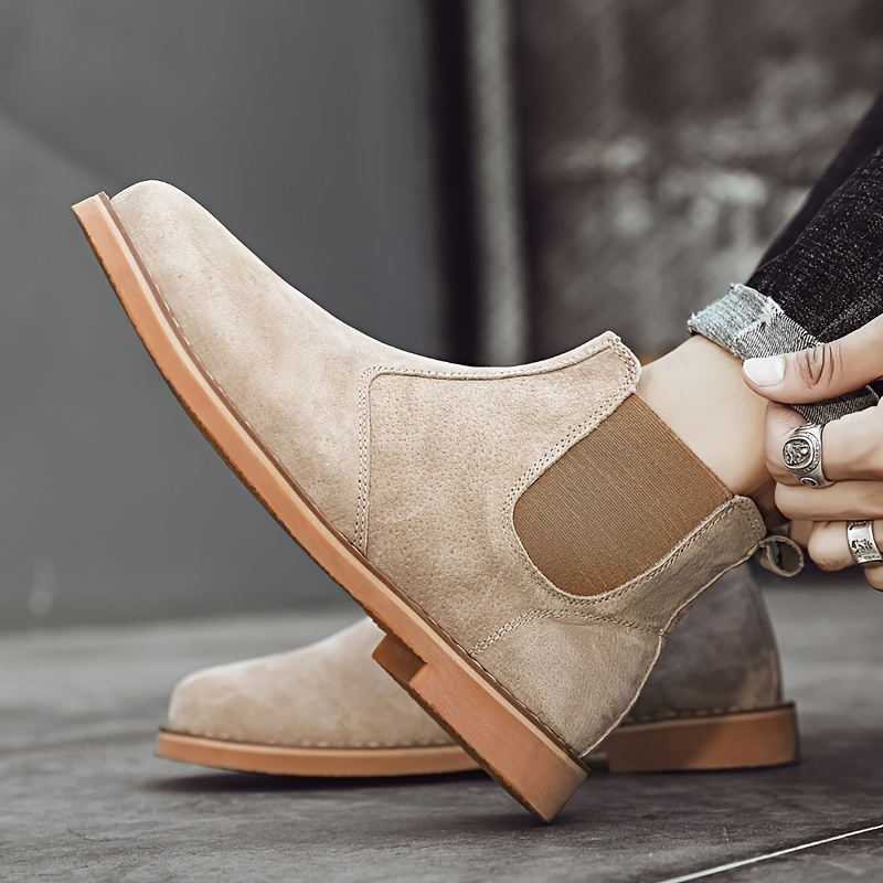 Montaro Suede Chelsea Ankle Boots