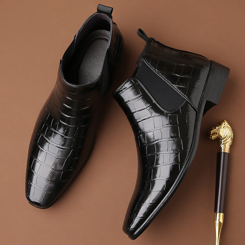 Torino Leather Ankle Boots