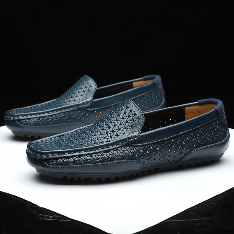Italian Leather Loafers by Carlo