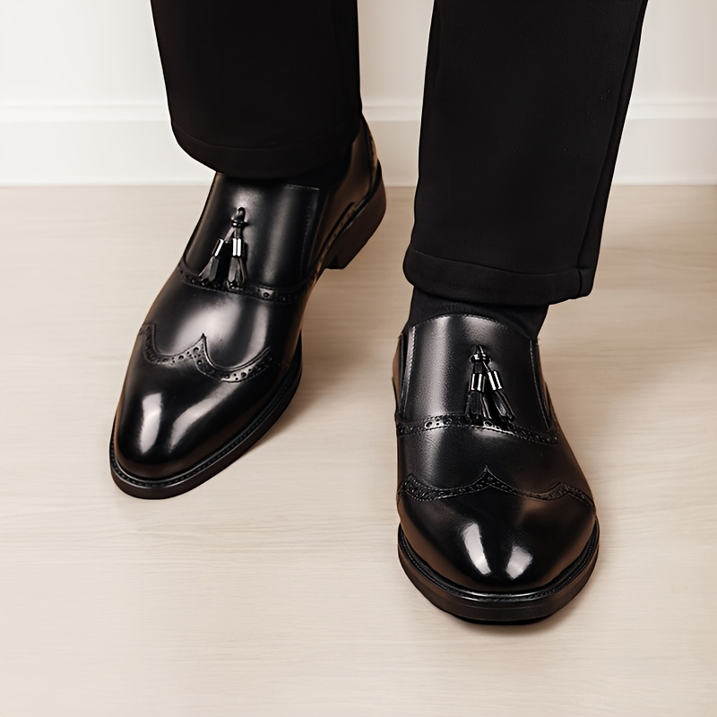 Chester Leather Tassel Slip-On Shoes
