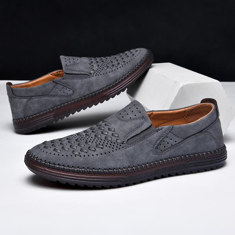 Carter Authentic Leather Slip-On Shoes