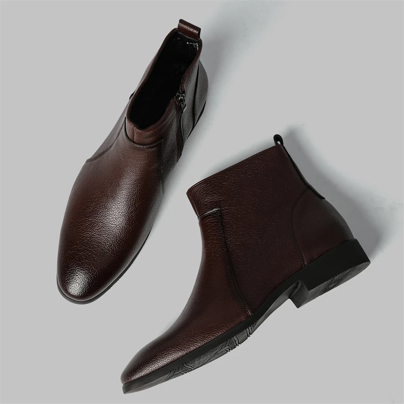 Ronaldo Premium Leather Chelsea Boots