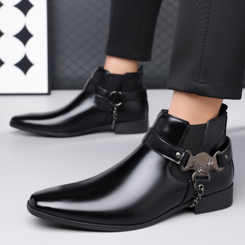 Monterey Leather Ankle Boots