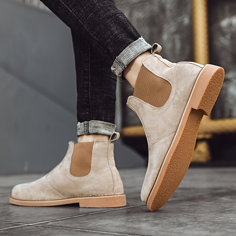 Montaro Suede Chelsea Ankle Boots