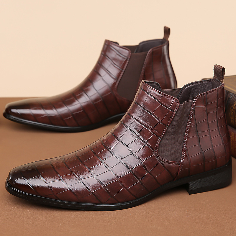 Torino Leather Ankle Boots