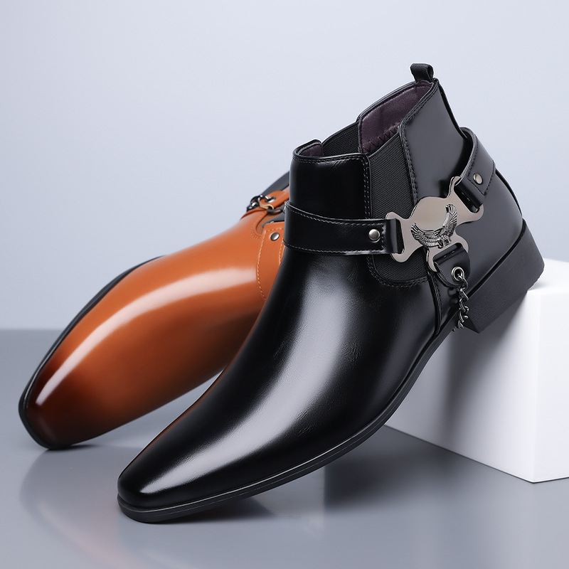 Monterey Leather Ankle Boots