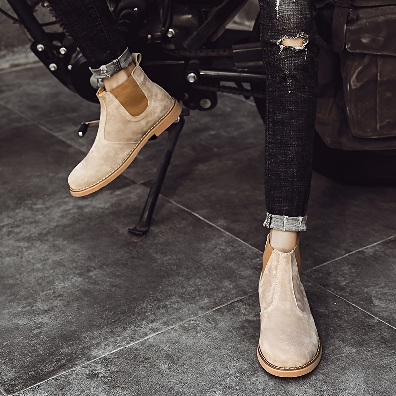 Montaro Suede Chelsea Ankle Boots